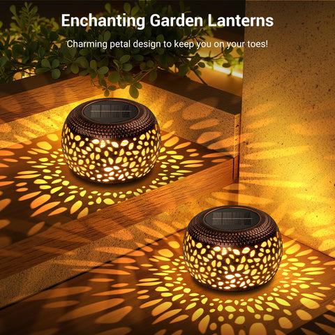 Bonlion lanterns install quickly and move easily for flexible decor