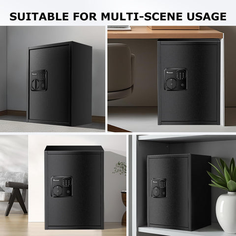 Bonsaii Large Safe Box dimensions illustration for space planning