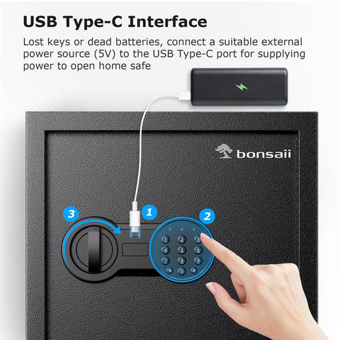 Bonsaii emergency keys provide backup access
