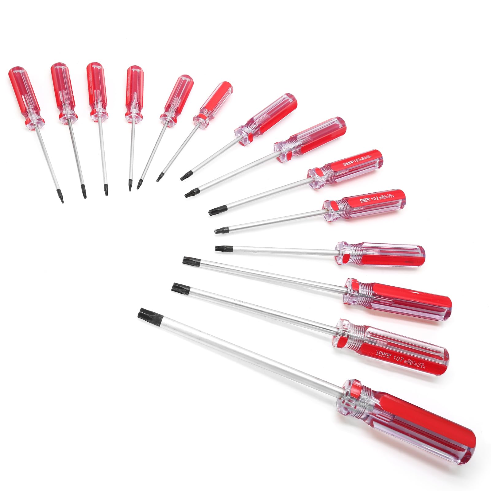 Bonsicoky torx screwdriver set with magnetic tip for quick screw pickup during electronics work