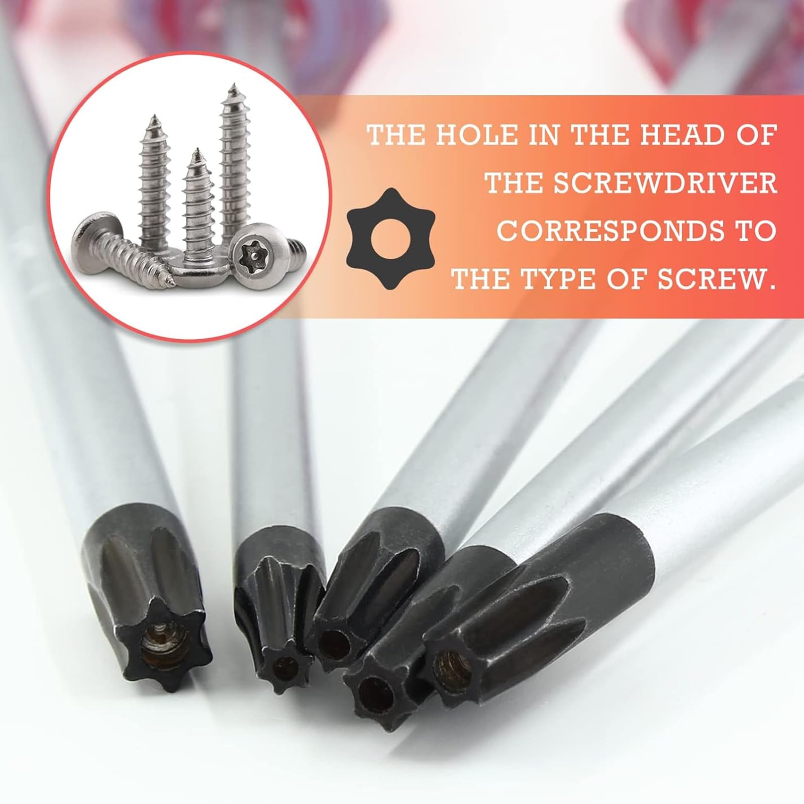 Bonsicoky torx bits feature center-hole tamper-resistant design for sensitive electronics