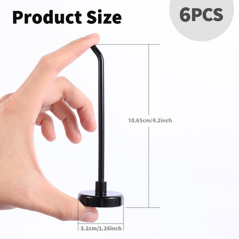Bonsture 3lb magnetic hook close-up showing a sturdy neodymium magnet.