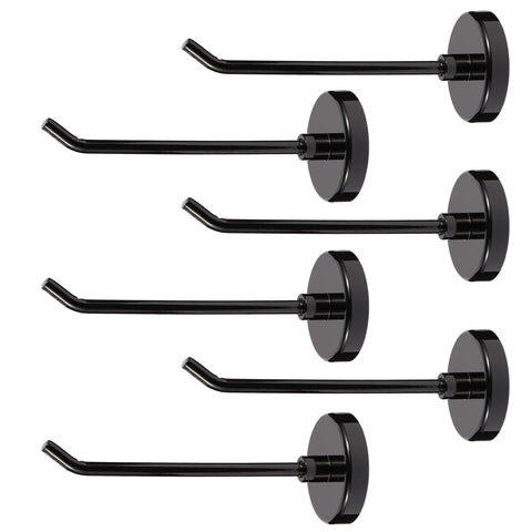 Bonsture 6-piece magnetic hooks pack for versatile organization on walls.
