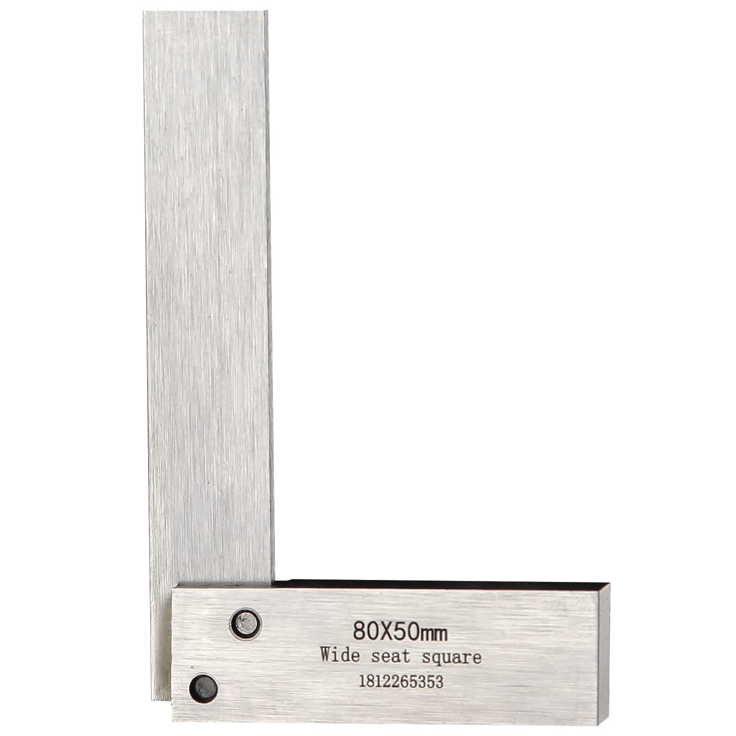 Boomgood Machinist Square 160x100mm large-scale right angle reference.