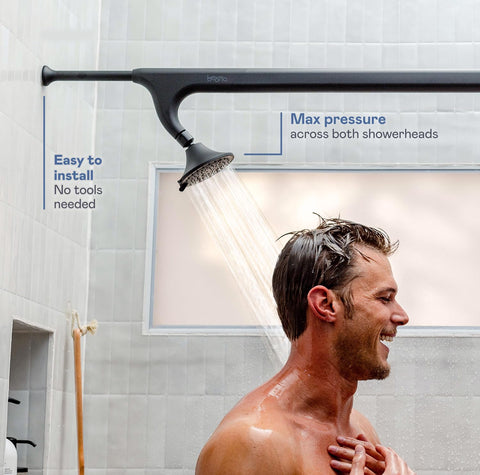 BOONA Original Tandem Shower Swedish massage mode offers relaxing pulses.
