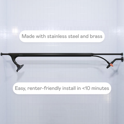 BOONA stainless steel and brass design built to resist rust and last