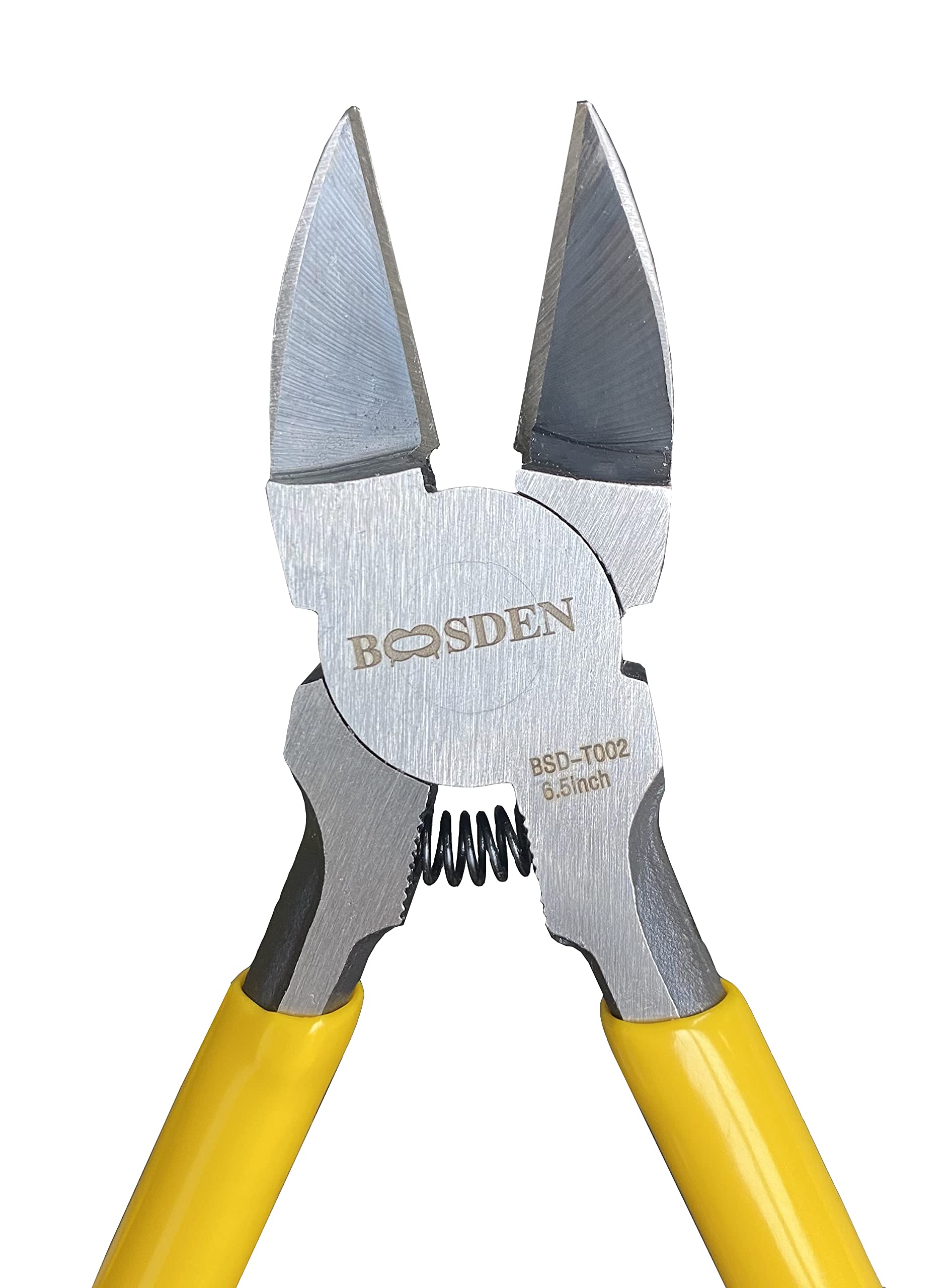 Boosden wire cutters with non insulated reminder emphasize safe handling during projects.