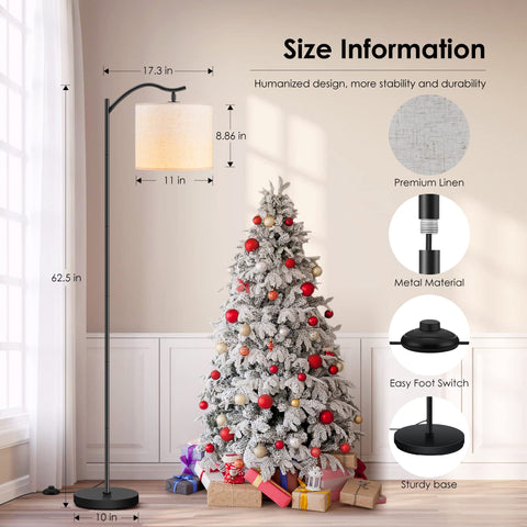 BoostArea 63-inch tall base provides stable corner lighting