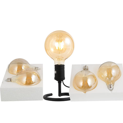 BoostArea E26 6W amber filament for energy-saving home lighting.