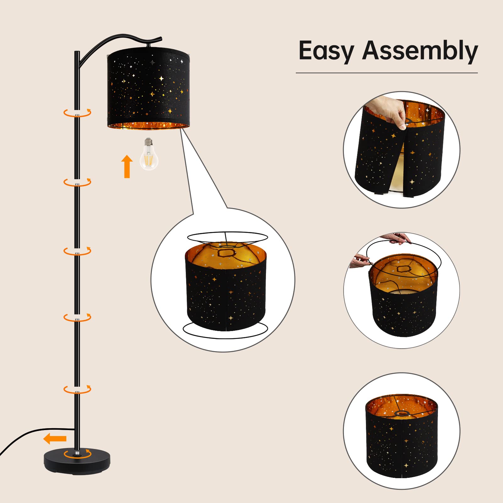 BoostArea versatile lamp for bedroom or office spaces.