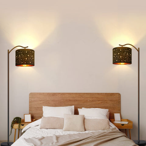 BoostArea living room lamp improves reading and conversation lighting.
