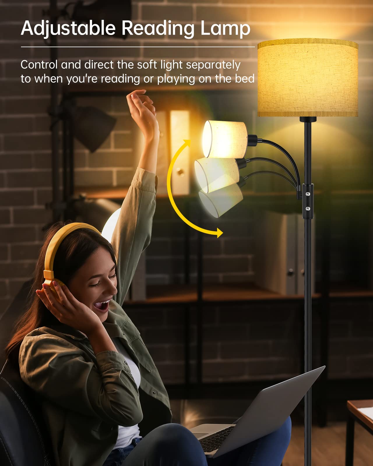 BoostArea smart plug-ready lamp compatible with Alexa for convenience
