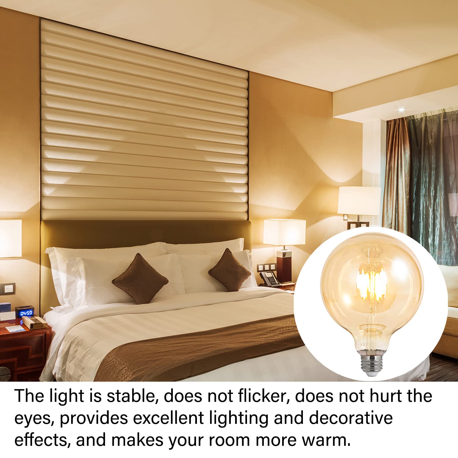 BoostArea pendant lamp with amber glow for inviting atmosphere.