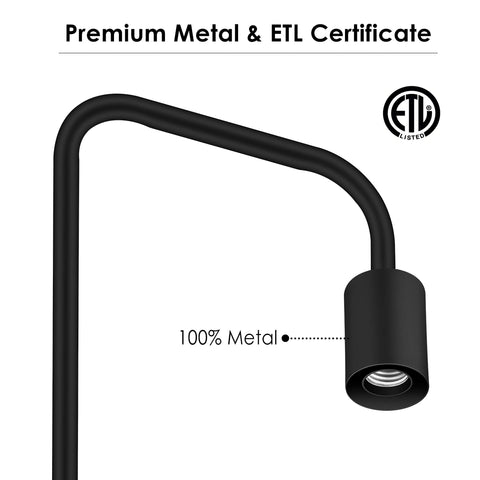 BoostArea smart-plug ready floor lamp for easy automation.