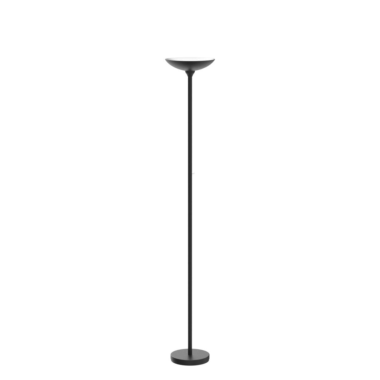 BoostArea torchiere lamp heavy base keeps the lamp steady on carpet.