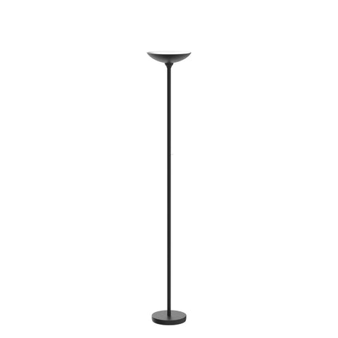 BoostArea torchiere lamp heavy base keeps the lamp steady on carpet.