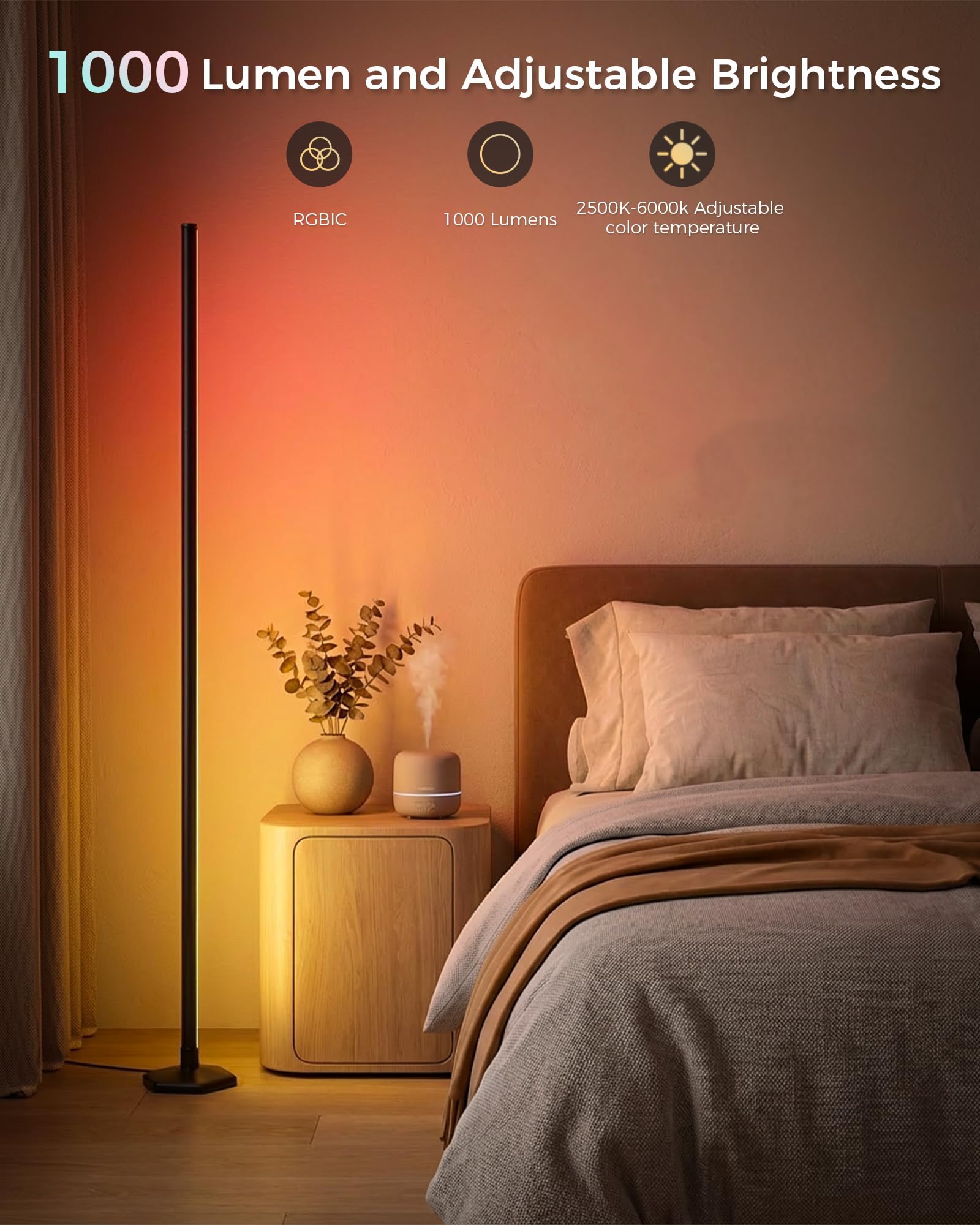 Boostool app control lets you adjust brightness and scenes for personalized ambience