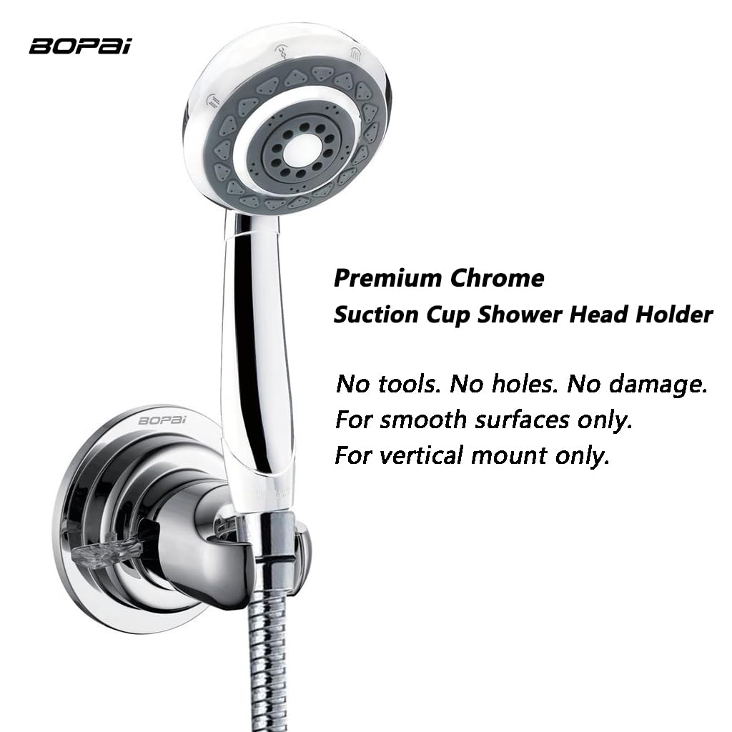BOPai no-drill installation shows tool-free setup for your bathroom.