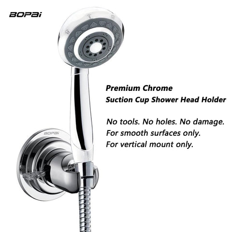BOPai no-drill installation shows tool-free setup for your bathroom.