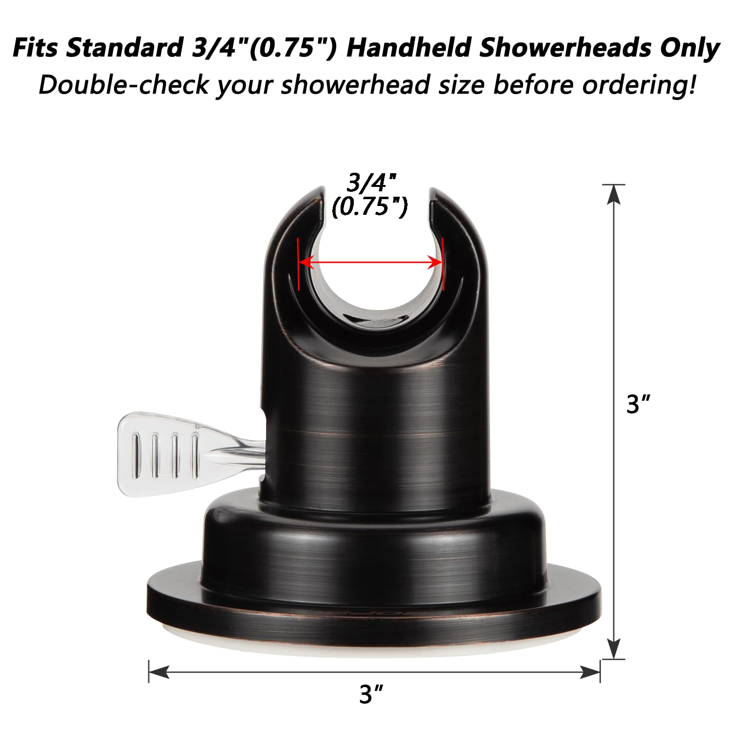 BOPai oil-rubbed bronze finish adds timeless bathroom aesthetics.