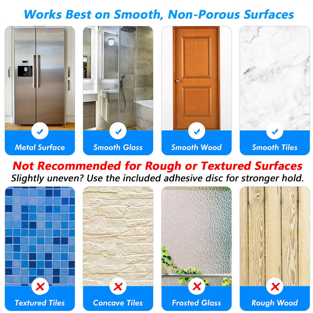 BOPai renter-friendly repositionable holder offers flexible placement.