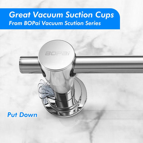 BOPai suction seal on smooth tile delivers reliable hold for daily use.
