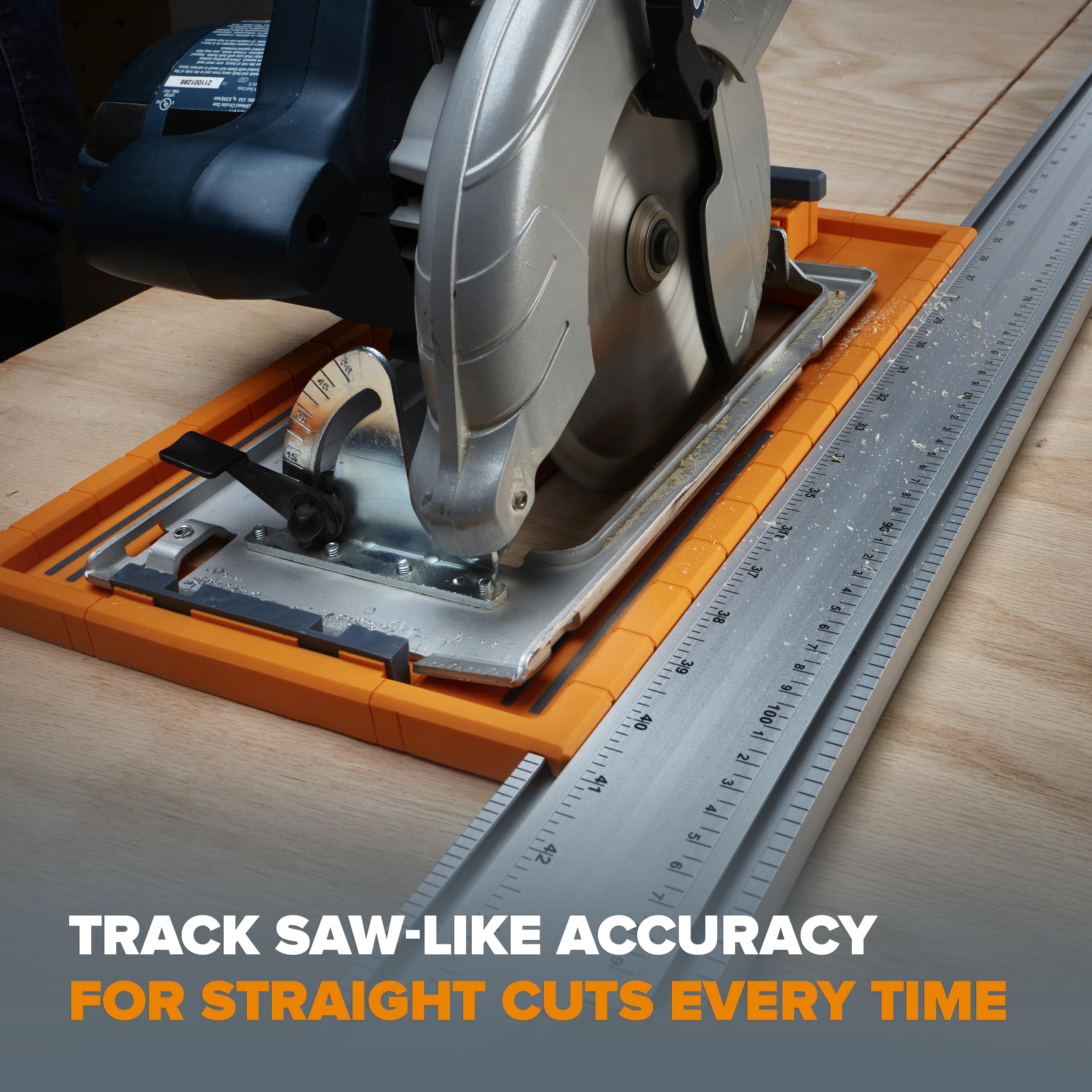 BORA NGX Saw Plate RT works with WTX and NGX guides for a complete system.