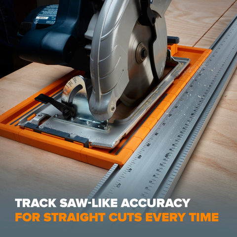 BORA NGX Saw Plate RT works with WTX and NGX guides for a complete system.