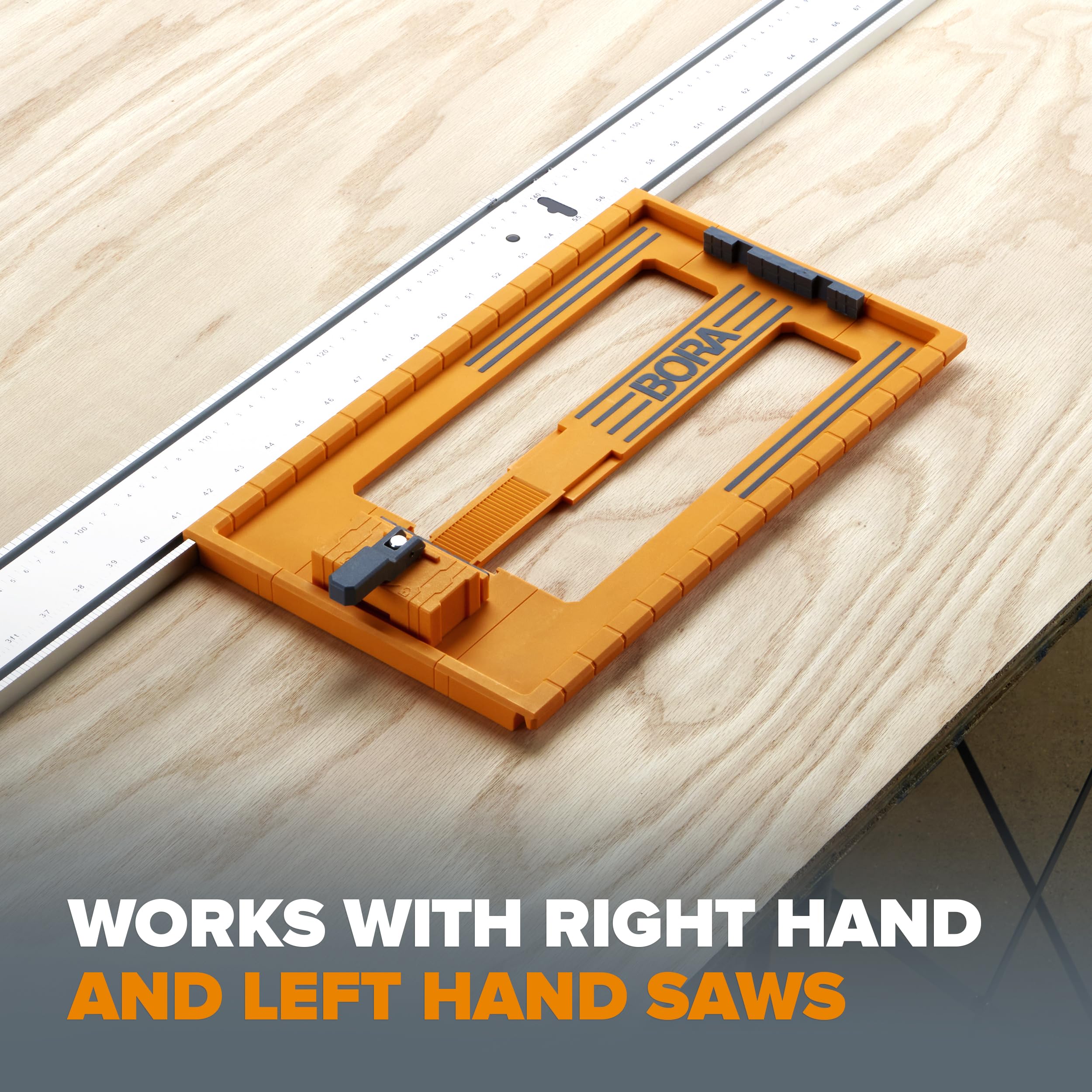 BORA NGX Saw Plate RT rugged build stands up to job-site use.