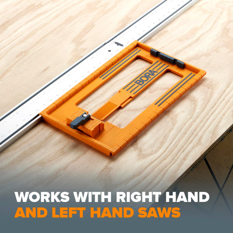 BORA NGX Saw Plate RT rugged build stands up to job-site use.