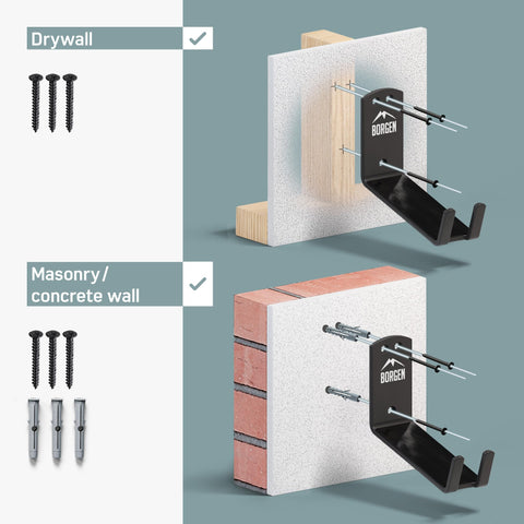 Borgen pedal-surface rubber layer prevents scratches on pedals.