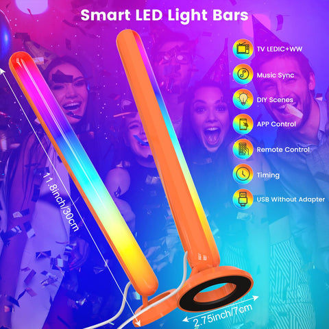 Borllyem music sync in use with responsive lighting synced to audio