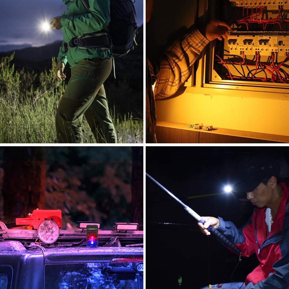 BORUIT V15 offers turbo to economic modes for versatile brightness