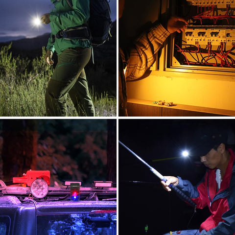 BORUIT V15 offers turbo to economic modes for versatile brightness