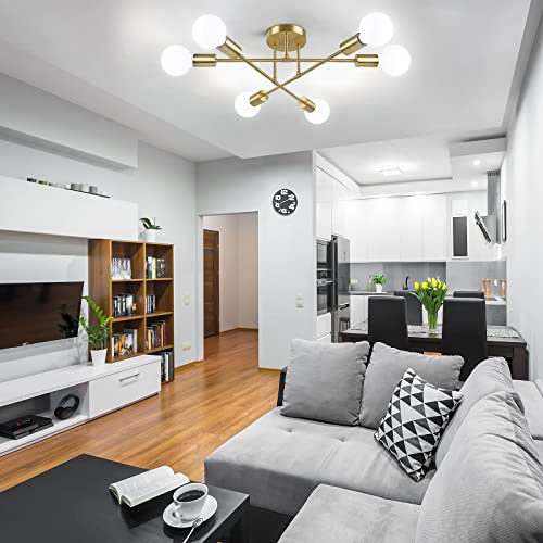 Bosceos 6-light bright design helps illuminate large spaces