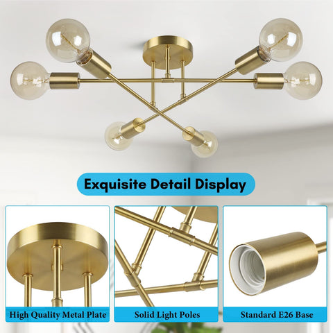 Bosceos E26 dimmable compatible fixture supports mood lighting