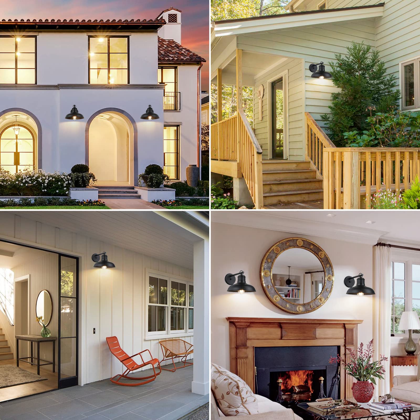 Bosceos open-design installation makes bulb changes quick and easy.