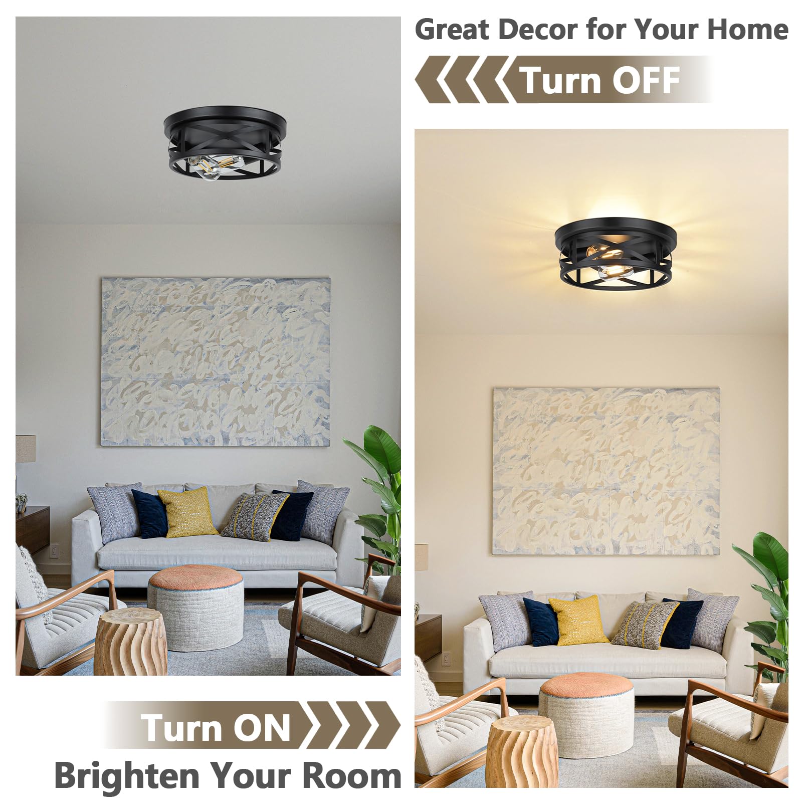Bosceos quick-install design simplifies ceiling lighting setup