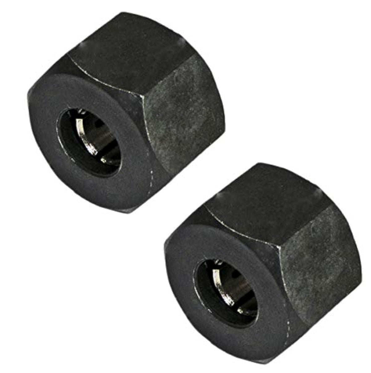 Bosch 1/4 in Collet Chuck 2-pack top view shows secure grip for precise routing