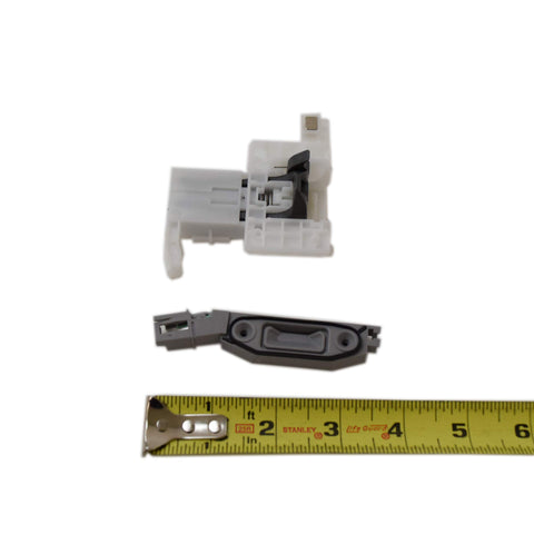 Bosch door lock 00630783 front view highlighting secure dishwasher door closure.