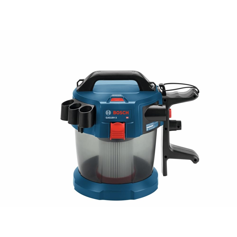 Bosch GAS18V-3N crevice nozzle targets corners and gaps