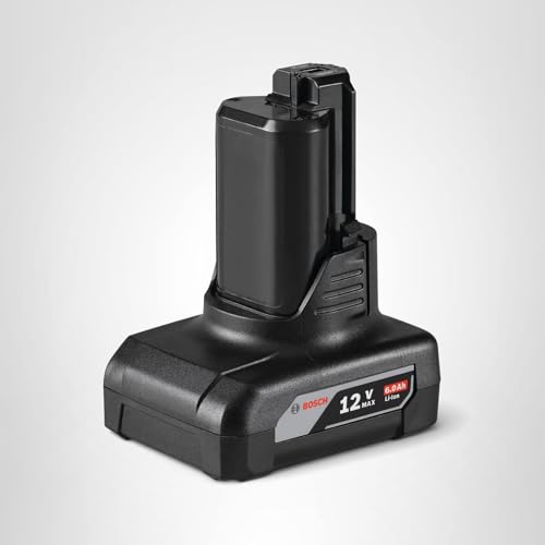 Bosch GBA12V60 packaging featuring warranty information and user guidance.