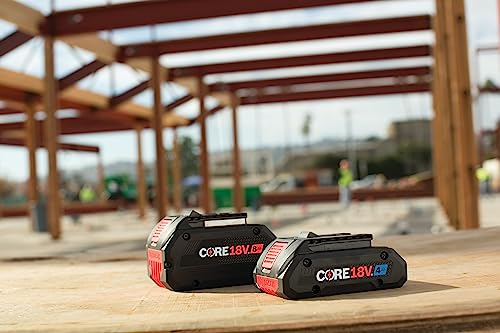 Bosch GBA18V40 AMPShare compatibility expands versatility across brands.
