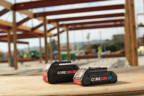 Bosch GBA18V40 AMPShare compatibility expands versatility across brands.