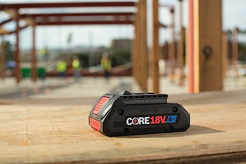 Bosch GBA18V40 CoolPack 2.0 cools the battery for longer life.
