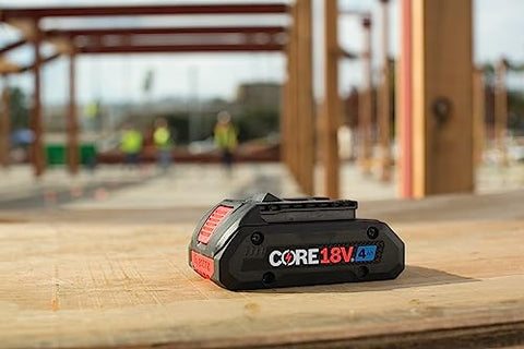 Bosch GBA18V40 CoolPack 2.0 cools the battery for longer life.