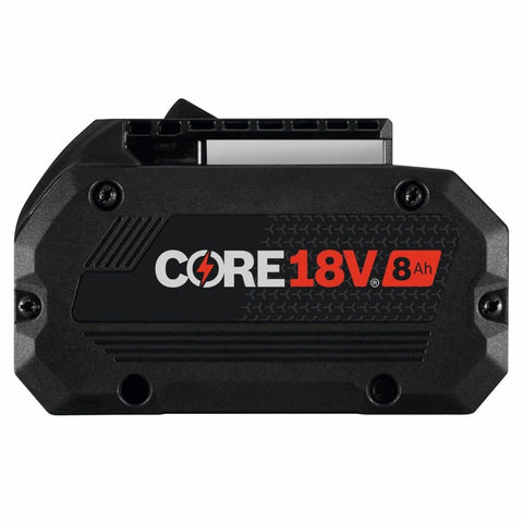 Bosch GBA18V80-2PK CoolPack 2.0 feature illustrated for cooler operation and longer life.