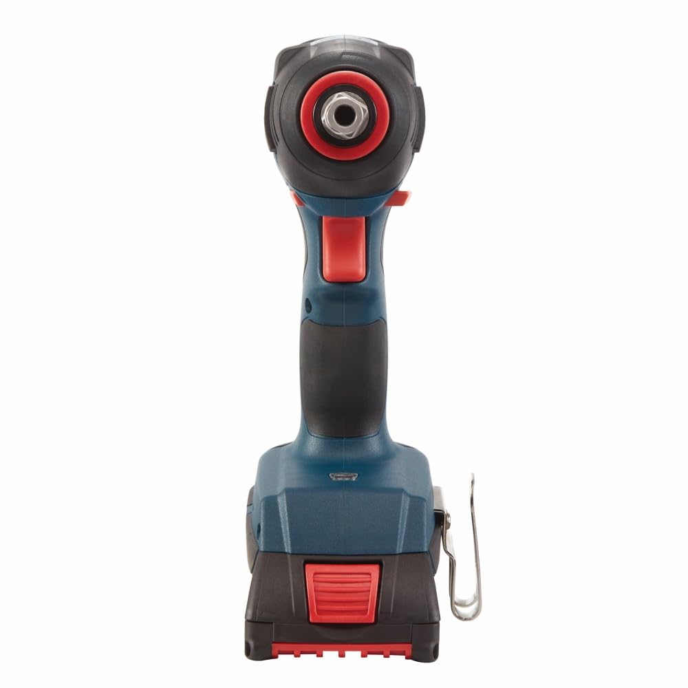 Bosch GDX18V-1800B12 charger included for quick recharges
