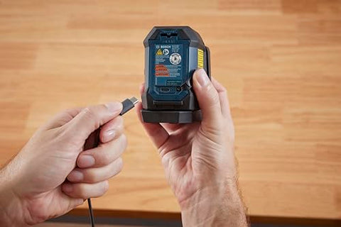 Bosch GLL50-20GL compact and lightweight design for easy handling.