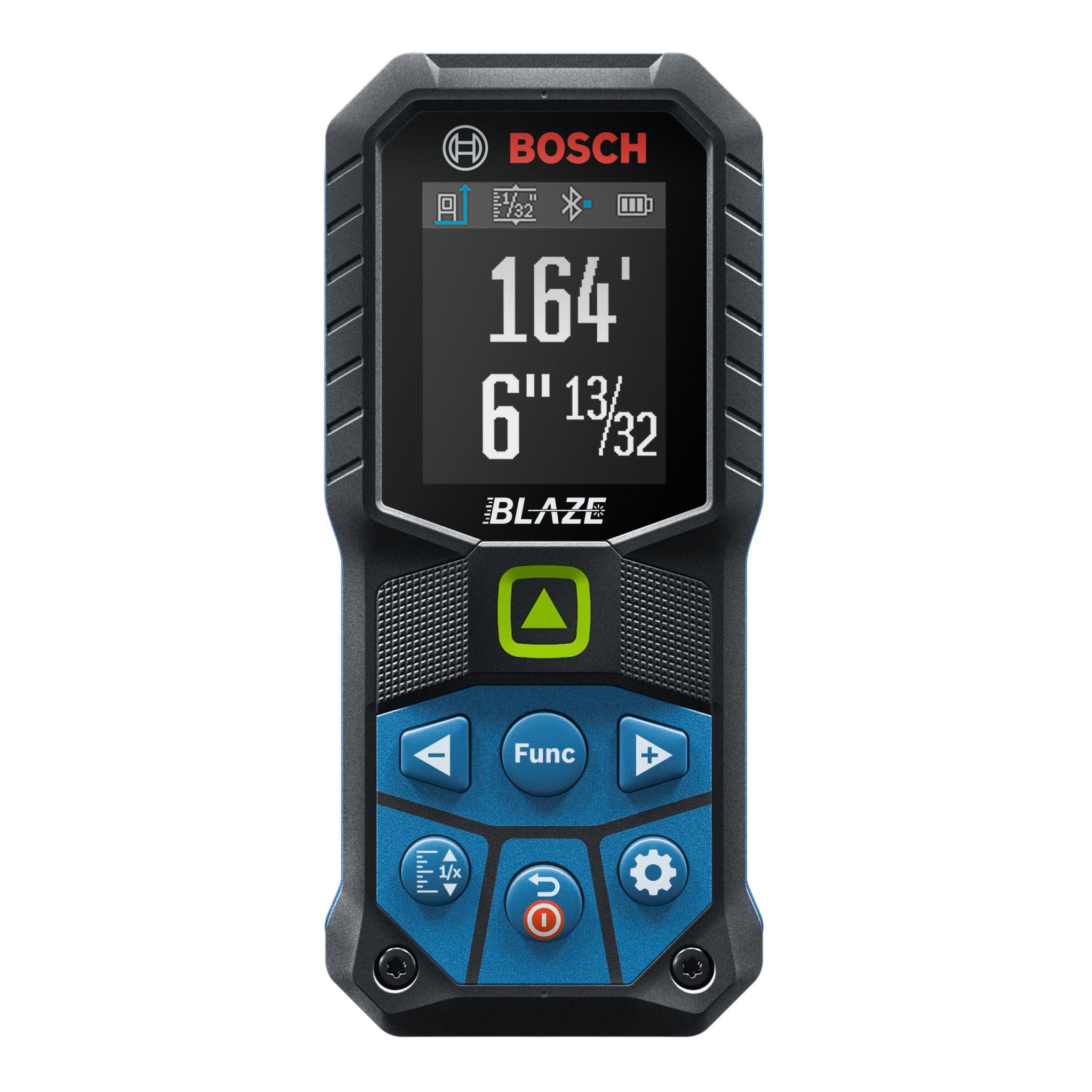 Bosch GLM165-27CGL accuracy up to +/-1/16 inch in tight spaces